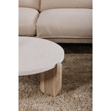 Wunder White Coffee Table by Moe's Home at Eve Furniture