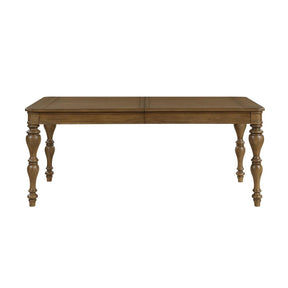 Wyatt Brown Dining Table by Homelegance at Eve Furniture