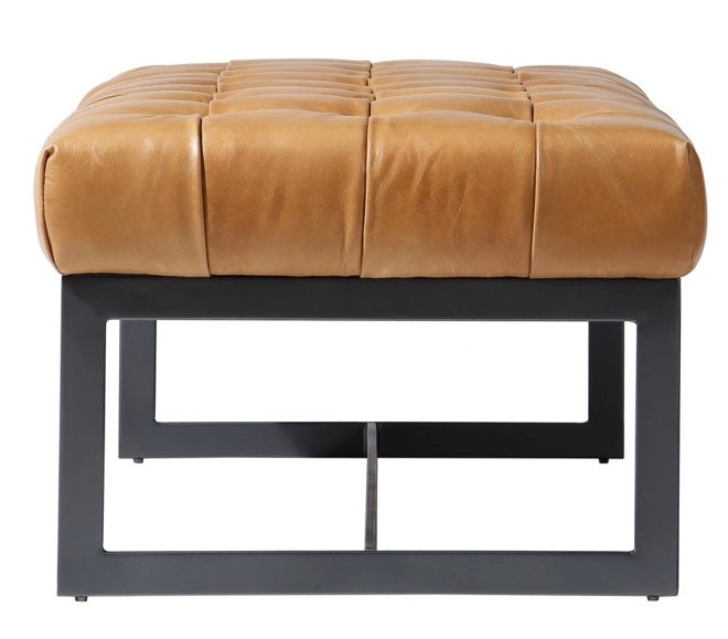 Wyatt Leather Bench by Moe's Home at Eve Furniture