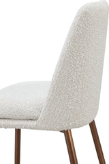 Wyatt Ricotta/Bronze Upholstered Bar Stool (Set of 2) by Modus Furniture at Eve Furniture