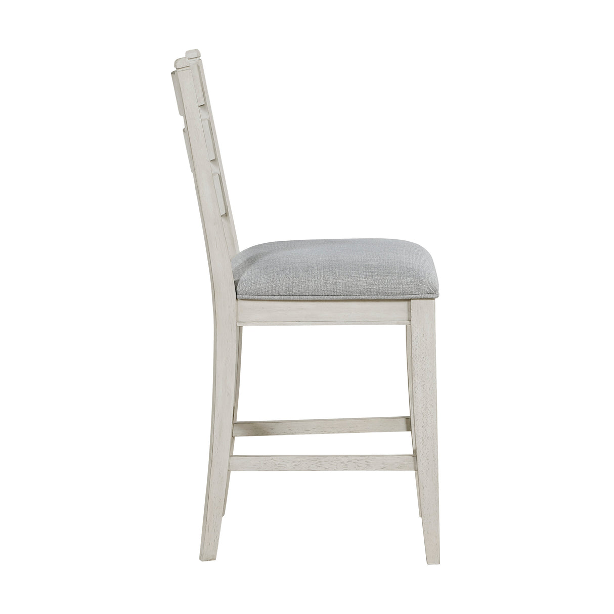 Wyatt Weathered White/Gray Counter Height Chair, Set of 2 by Homelegance at Eve Furniture