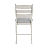 Wyatt Weathered White/Gray Counter Height Chair, Set of 2 by Homelegance at Eve Furniture
