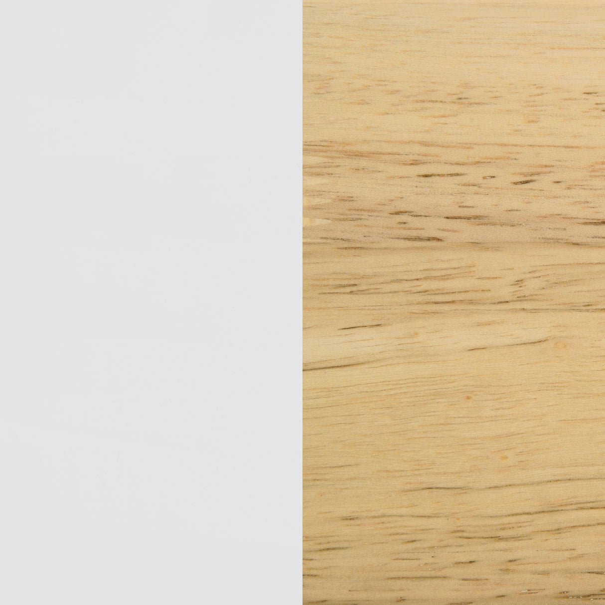 Wyatt White and Natural Wood Twin Over Twin Bunk Bed by Coaster at Eve Furniture