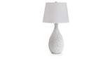 Wyattford White/Black Table Lamp by ASHLEY FURNITURE at Eve Furniture