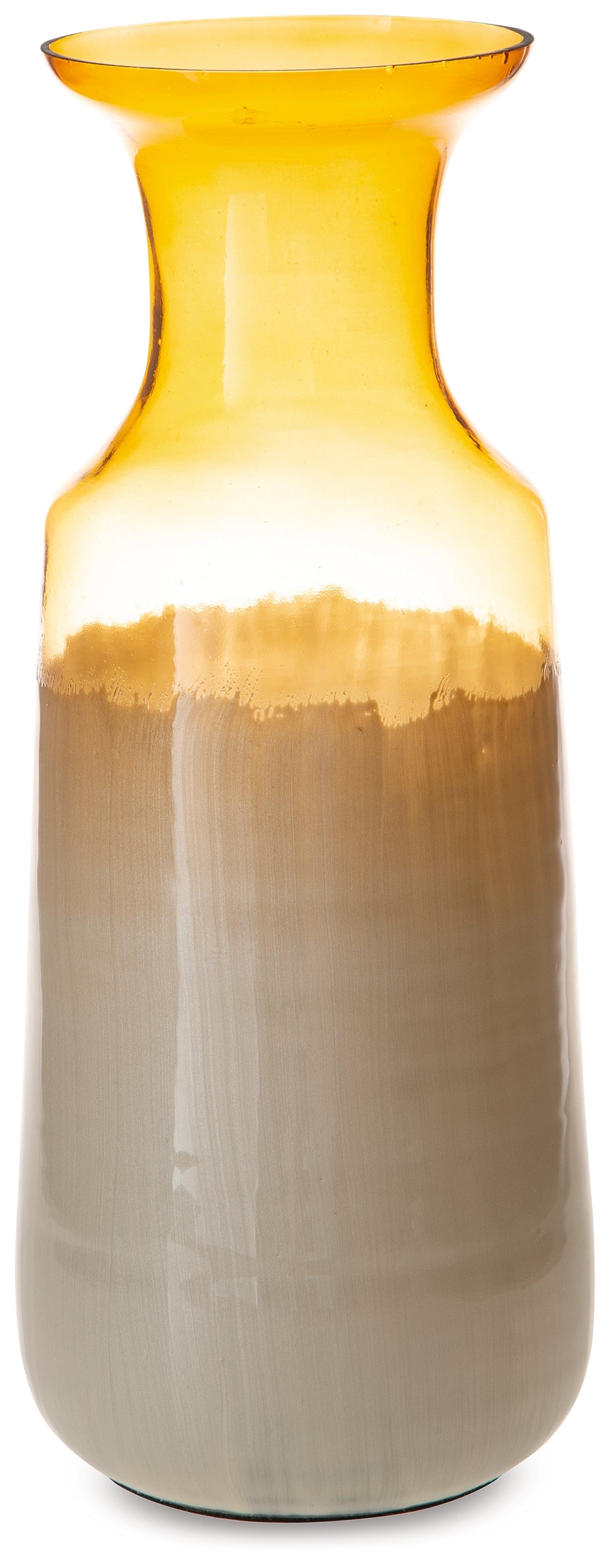 Wynburg White/Amber Vase by Ashley at Eve Furniture