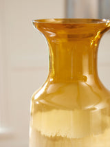 Wynburg White/Amber Vase by Ashley at Eve Furniture