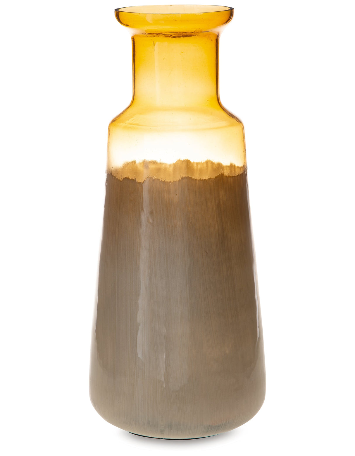Wynburg White/Amber Vase by Ashley at Eve Furniture