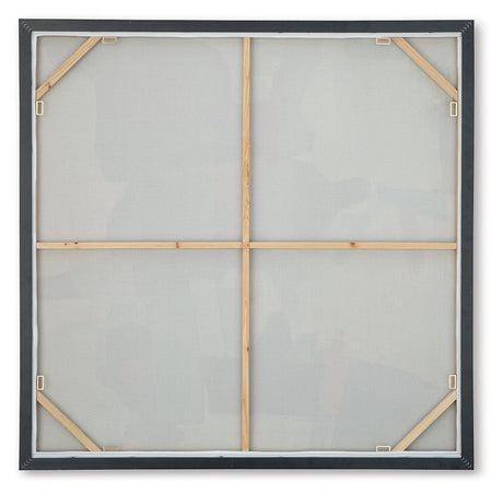 Wynburn White/Blue/Green Wall Art by Ashley at Eve Furniture