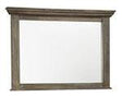 Wyndahl Brown Bedroom Mirror (Mirror Only) by Ashley at Eve Furniture