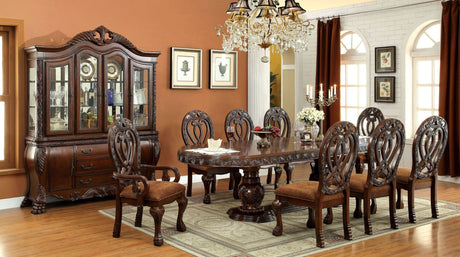 Wyndmere Cherry Extendable Dining Table Only by Furniture of America at Eve Furniture