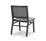 Wynn Beige Fabric W/Black Wood Dining Chair, Set of 2 by Mercana at Eve Furniture