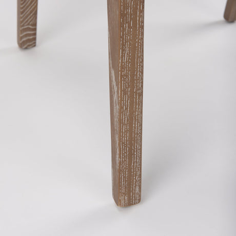 Wynn Fabric W/Brown Wood Dining Chair, Set of 2 by Mercana at Eve Furniture