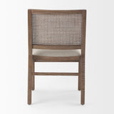 Wynn Fabric W/Brown Wood Dining Chair, Set of 2 by Mercana at Eve Furniture
