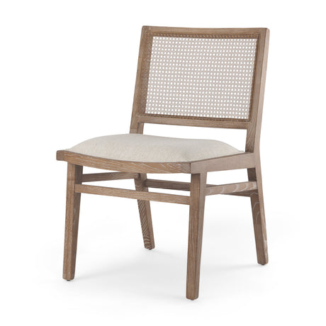 Wynn Fabric W/Brown Wood Dining Chair, Set of 2 by Mercana at Eve Furniture