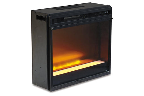 Wynnlow Gray 63" TV Stand with Electric Fireplace by Ashley at Eve Furniture