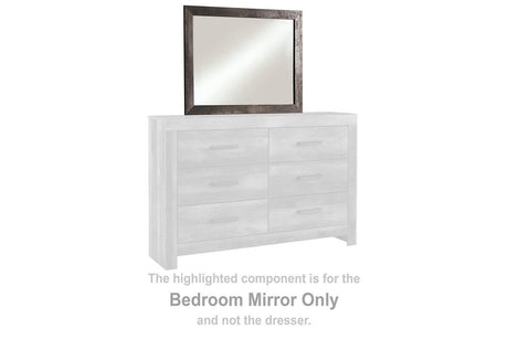 Wynnlow Gray Bedroom Mirror (Mirror Only) by Ashley at Eve Furniture