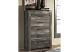 Wynnlow Gray Chest of Drawers by Ashley at Eve Furniture