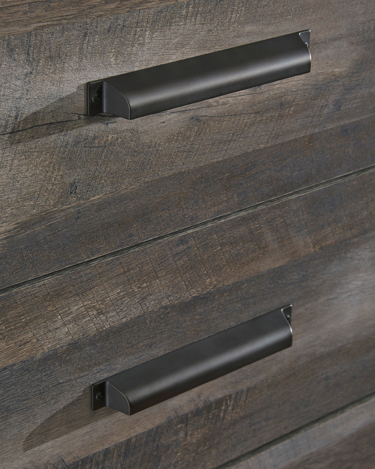 Wynnlow Gray Crossbuck Panel Bedroom Set by Ashley at Eve Furniture