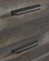 Wynnlow Gray Crossbuck Panel Bedroom Set by Ashley at Eve Furniture