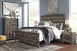 Wynnlow Gray Crossbuck Panel Bedroom Set by Ashley at Eve Furniture