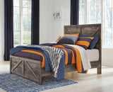 Wynnlow Gray Crossbuck Panel Youth Bedroom Set by Ashley at Eve Furniture