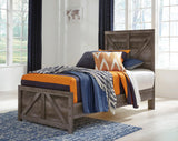 Wynnlow Gray Crossbuck Panel Youth Bedroom Set by Ashley at Eve Furniture