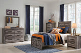 Wynnlow Gray Crossbuck Panel Youth Bedroom Set by Ashley at Eve Furniture