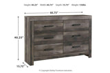 Wynnlow Gray Dresser by Ashley at Eve Furniture