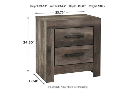 Wynnlow Gray Nightstand by Ashley at Eve Furniture