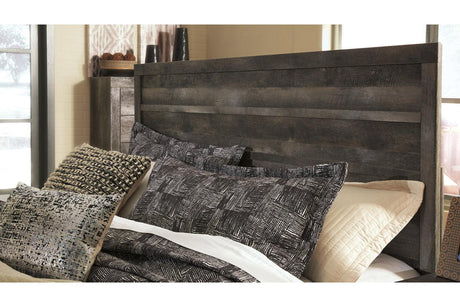 Wynnlow Gray Queen Panel Bed by Ashley at Eve Furniture