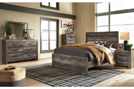 Wynnlow Gray Queen Panel Bed by Ashley at Eve Furniture