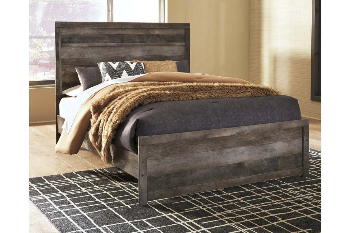 Wynnlow Gray Queen Panel Bed by Ashley at Eve Furniture