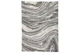 Wysdale Cream/Gray Medium Rug by Ashley at Eve Furniture
