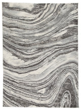 Wysdale Cream/Gray Medium Rug by Ashley at Eve Furniture