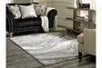 Wysdale Cream/Gray Medium Rug by Ashley at Eve Furniture