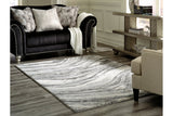 Wysdale Cream/Gray Medium Rug by Ashley at Eve Furniture