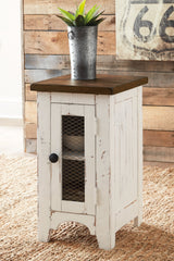 Wystfield White/Brown Coffee Table and 2 End Tables by Ashley at Eve Furniture