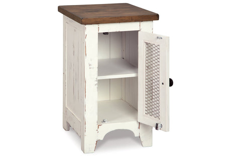 Wystfield White/Brown Coffee Table and 2 End Tables by Ashley at Eve Furniture