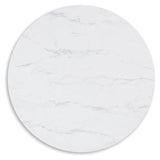 Xandrum Black/White Table by Ashley at Eve Furniture