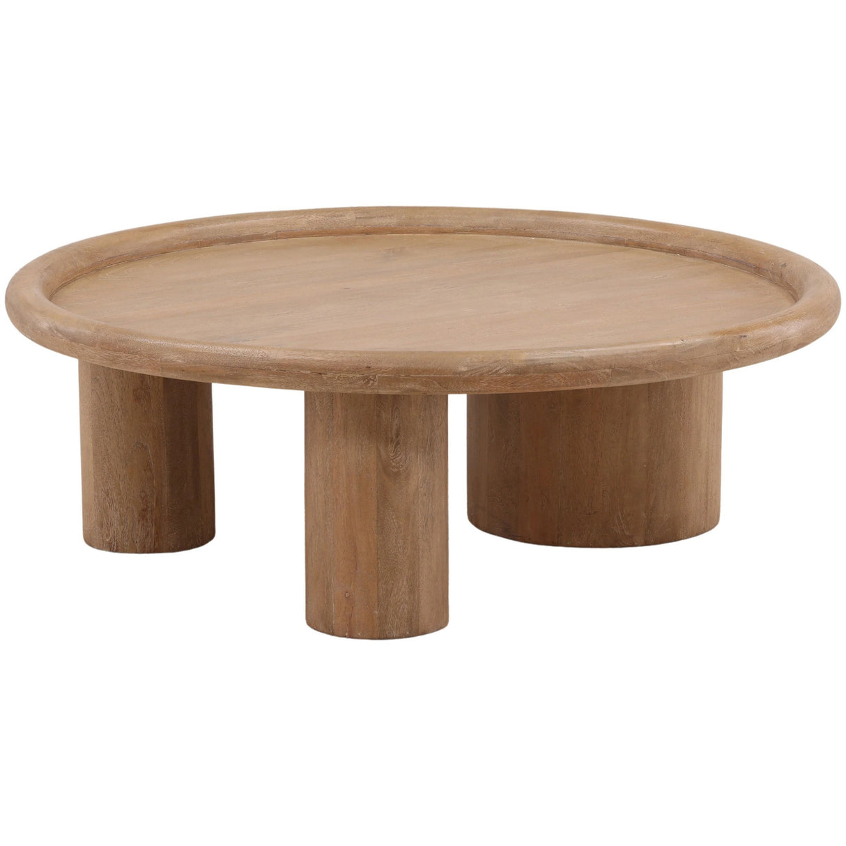Xanthos Coffee Table, Light Natural by Dovetail at Eve Furniture