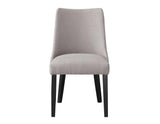 Xena Upholstered Side Chair, Gray by Steve Silver at Eve Furniture