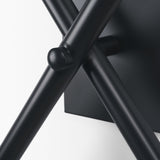 Xendi Black Toned Metal Sputnik Wall Sconce by Mercana at Eve Furniture
