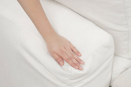 XL Cloud Beige Sectional with Ottoman by Happy Homes at Eve Furniture