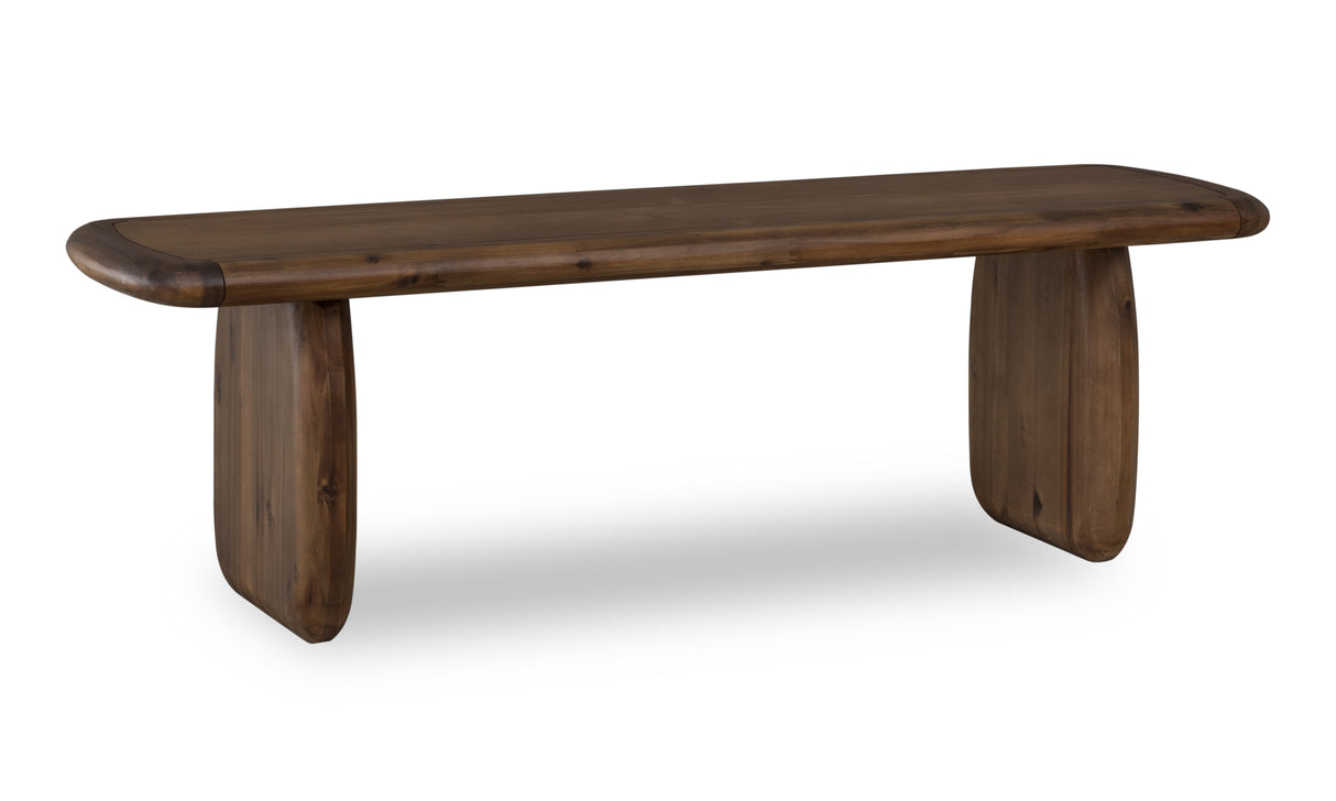 Xolani Acacia Wood Bench in Impala by Modus Furniture at Eve Furniture
