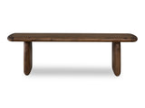 Xolani Acacia Wood Bench in Impala by Modus Furniture at Eve Furniture