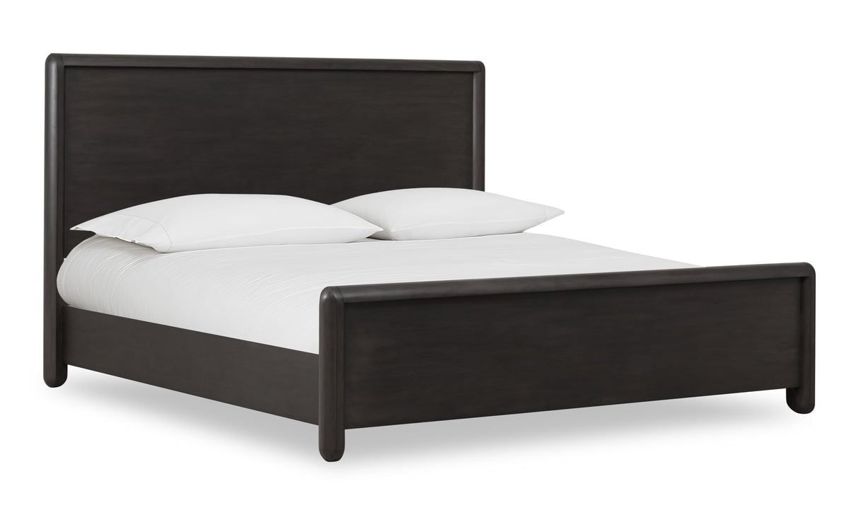 Xolani Acacia Wood Eastern King Platform Bed in Jaguar by Modus Furniture at Eve Furniture