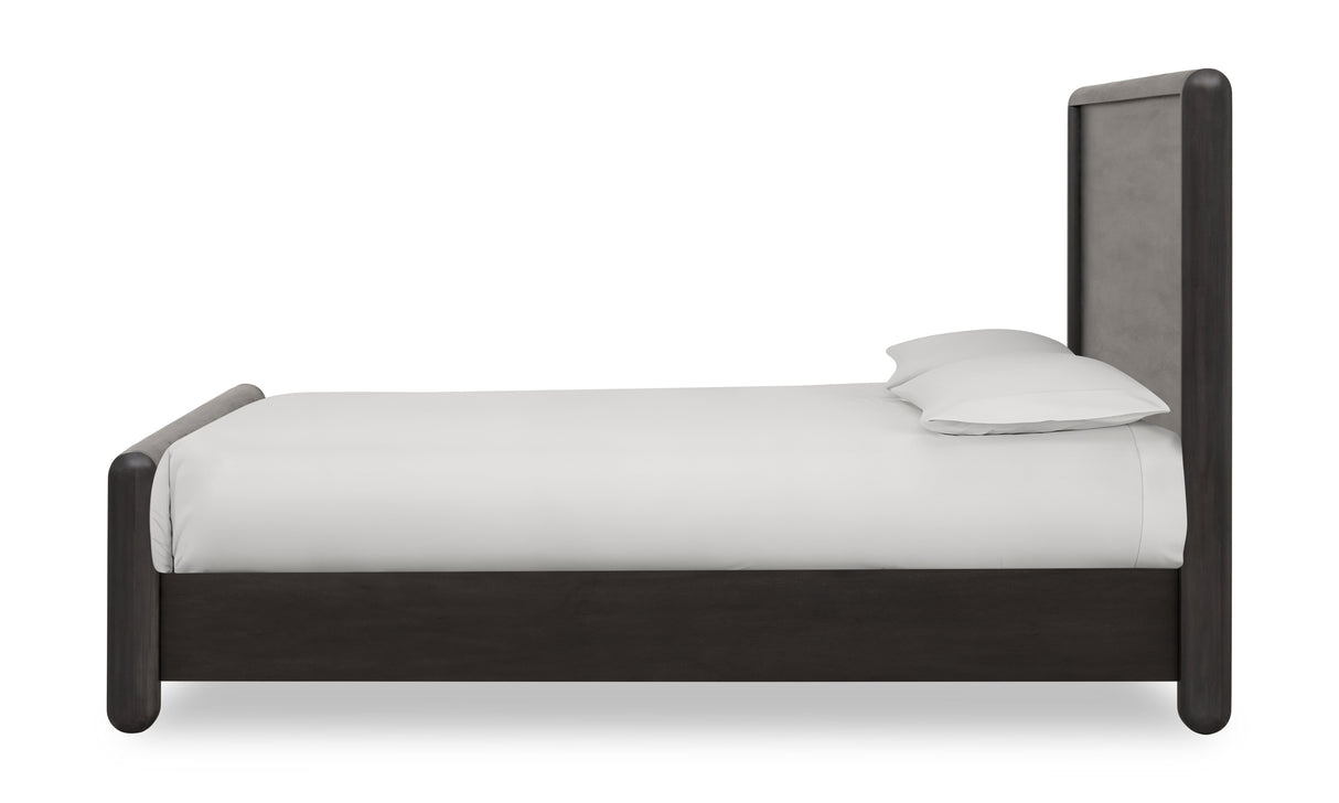 Xolani Acacia Wood Eastern King Platform Bed in Jaguar by Modus Furniture at Eve Furniture