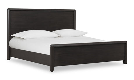 Xolani Acacia Wood Eastern King Platform Bed in Jaguar by Modus Furniture at Eve Furniture