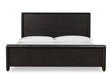 Xolani Acacia Wood Eastern King Platform Bed in Jaguar by Modus Furniture at Eve Furniture