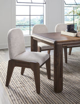 Xolani Chinchilla/Impala Chenille Upholstered Dining Chair (Set of 2)